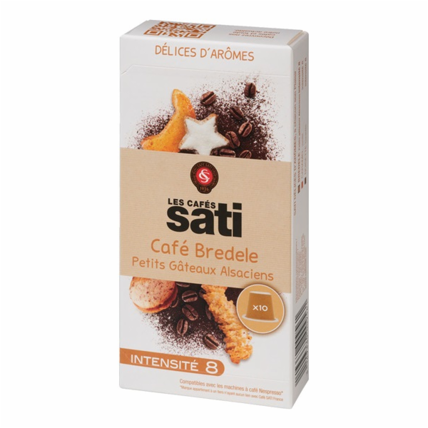 Sati Bredele x10 caps FR (pro Nespresso)