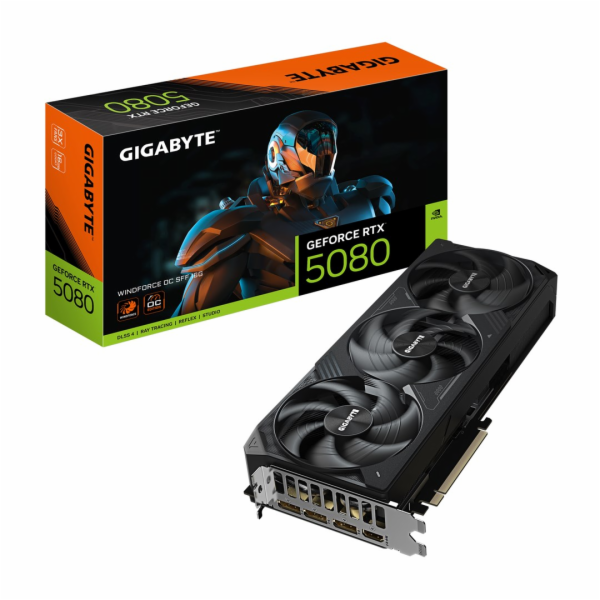 GIGABYTE GeForce RTX 5080 WINDFORCE OC SFF 16G NVIDIA 16 ...