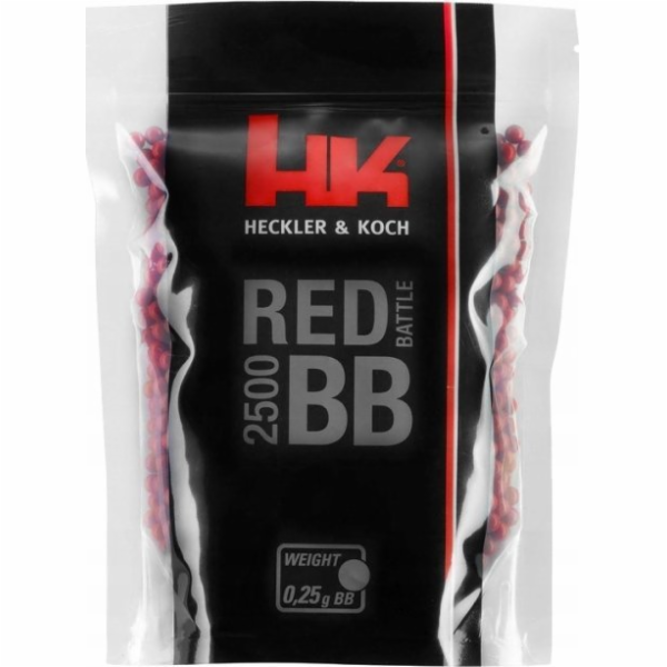Kuličky ASG 6mm 0,25g Heckler&Koch Red Battle 2500 ks
