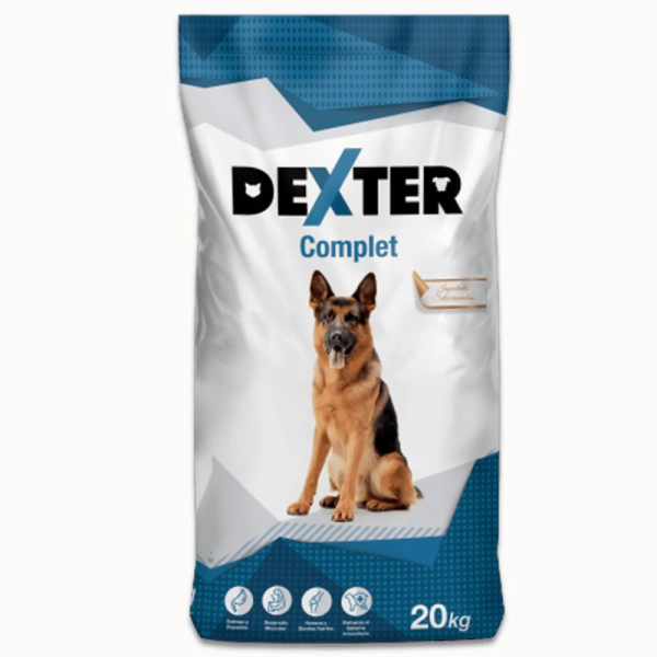 DEXTER Complete pro velká plemena - suché krmivo pro psy ...
