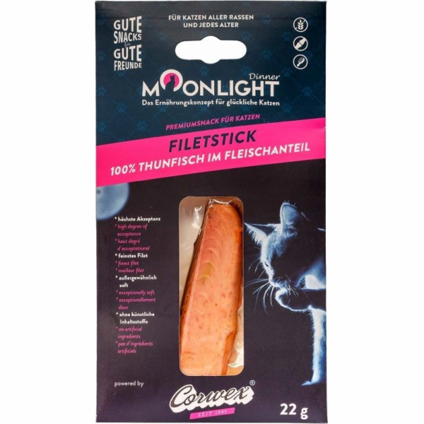 MOONLIGHT Dinner Filet z tuňáka - pochoutka pro kočku - 22g