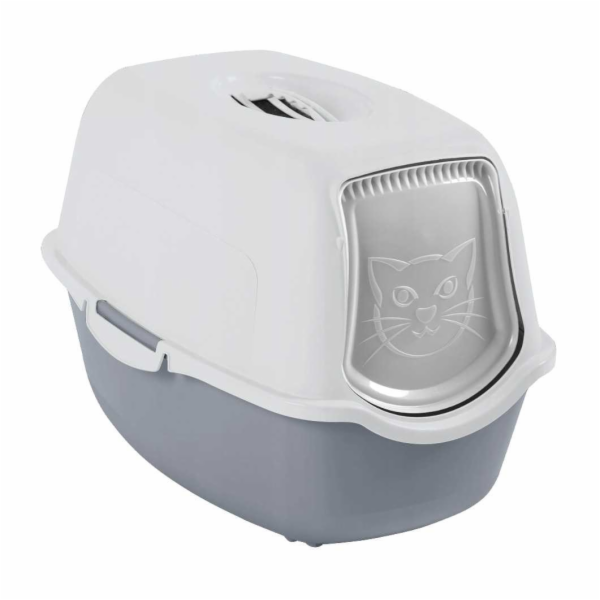 DIAMENTIQ BAYA white/light grey - kočičí toaleta - 55,5 x...