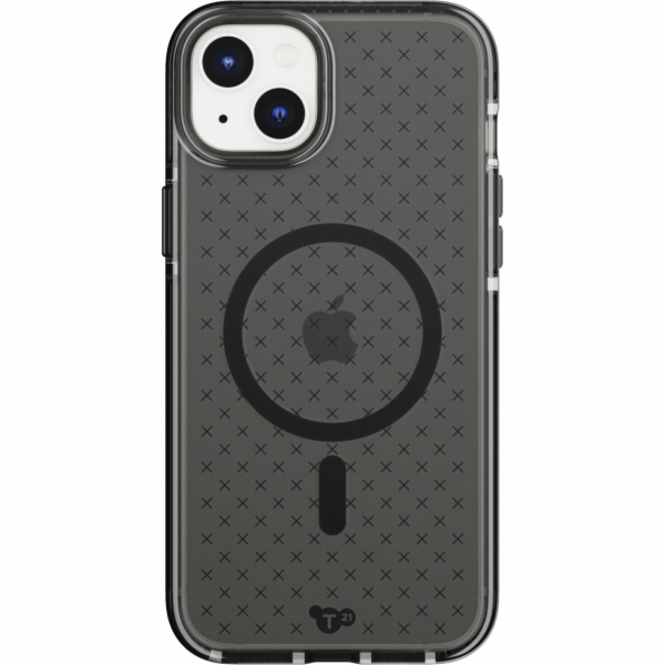 Tech21 EvoCheck Case MagSafe for iPhone 15 Plus Smokey/Black