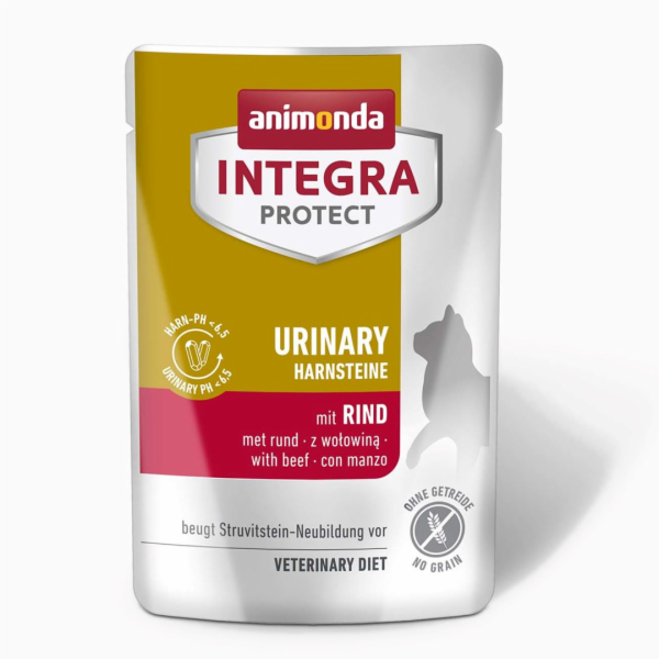 ANIMONDA Integra Protect Urinary Struvit s hovězím - mokr...