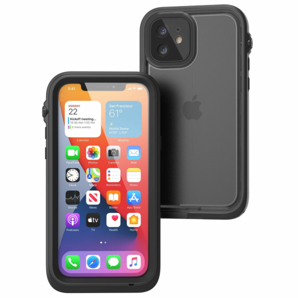 Catalyst Waterproof Case for iPhone 12 Stealth Black