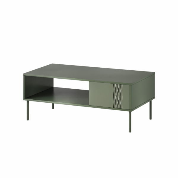 Cama Lavice/stůl TRESSE 110x60x40 matně zelená