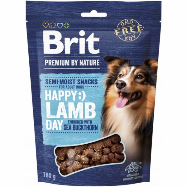 BRIT Premium Dog Snack Jehněčí s Rakytníkem - pamlsky pro...