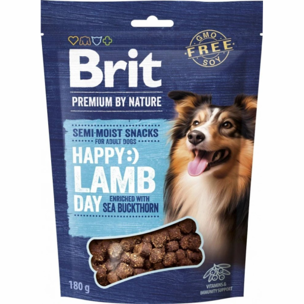 BRIT Premium Dog Snack Jehněčí s Rakytníkem - pamlsky pro...