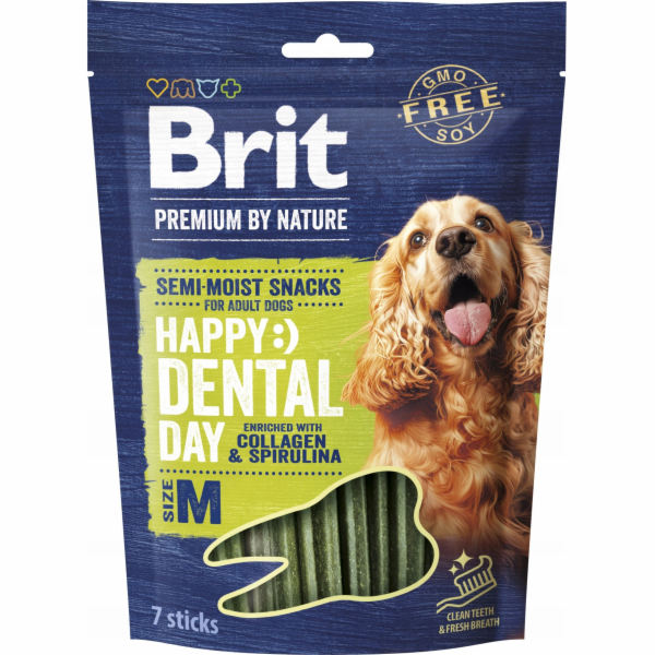 BRIT Premium Dog Snack Dental M - pamlsky pro psy - 180g