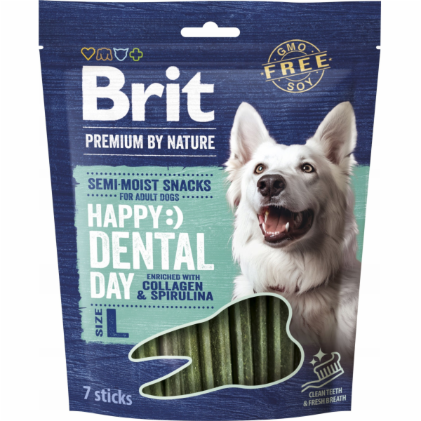 BRIT Premium Dog Snack Dental L - pamlsky pro psy - 250g