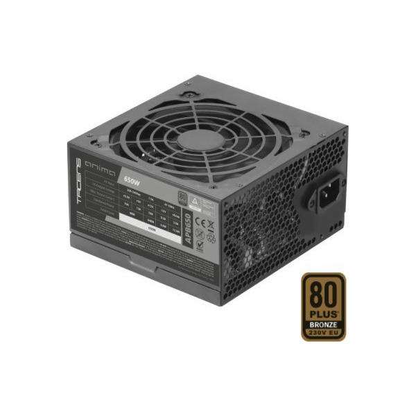 Tacens Anima APB650 napájecí zdroj 650 W 24-pin ATX ATX Č...