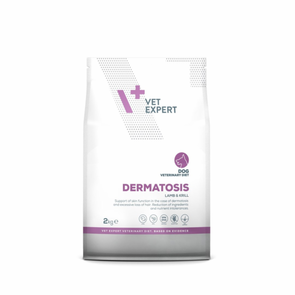 VET EXPERT Veterinary Diet Dermatosis Dog Lamb & Krill - ...