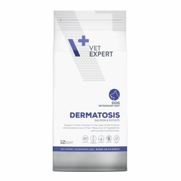 VET EXPERT Veterinary Diet Dermatosis Dog Losos & Brambor...