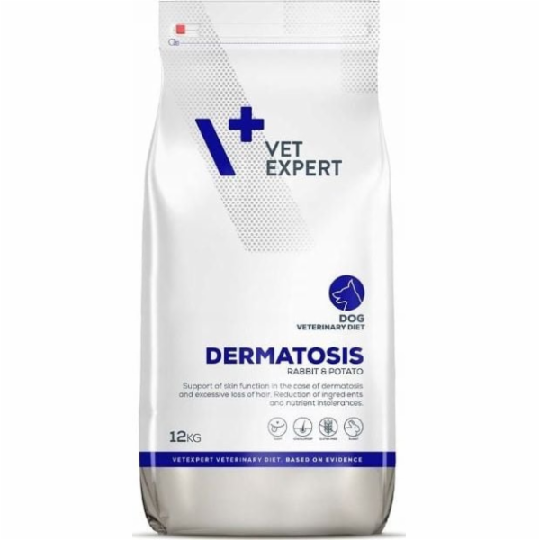 VETEXPERT Veterinary Diet Dermatosis Dog Králík & Brambor...