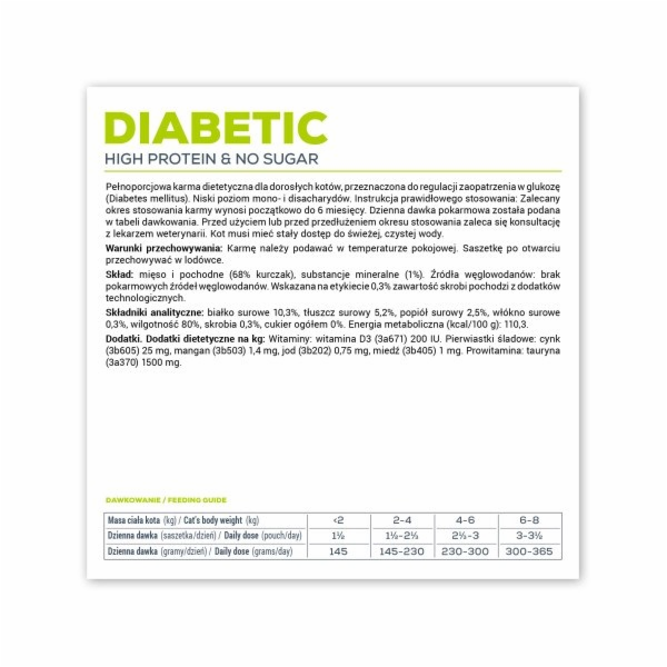 VET EXPERT Veterinary Diet Diabetic Cat - mokré krmivo pr...