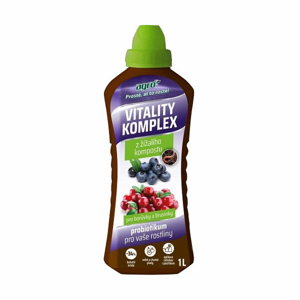 Hnojivo Agro  Vitality Komplex borůvka a brusinka 1 l