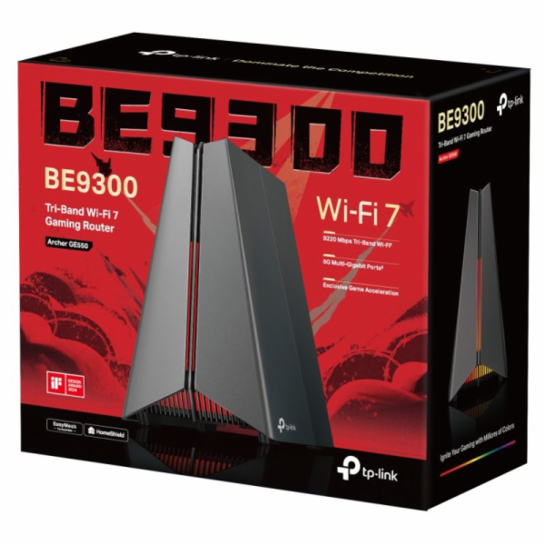 TP-Link Archer GE550 EasyMesh WiFi7 router (BE9300,2,4GHz...