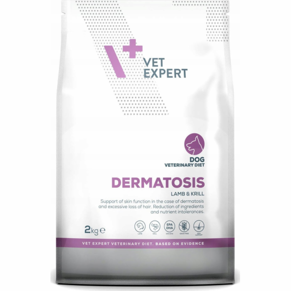 VETEXPERT Veterinary Diet Dermatosis Dog Lamb & Krill - s...