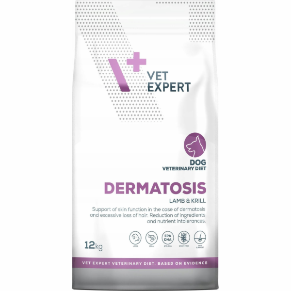 VETEXPERT Veterinary Diet Dermatosis Dog Lamb & Krill - s...