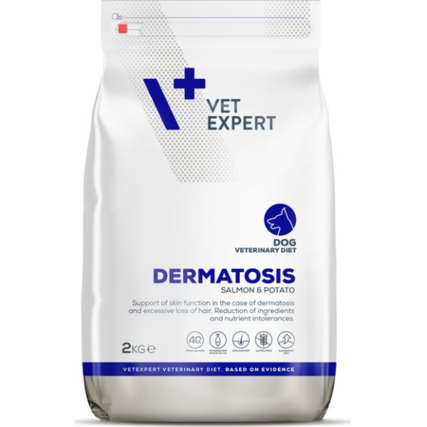 VETEXPERT Veterinary Diet Dermatosis Dog Losos & Brambor ...