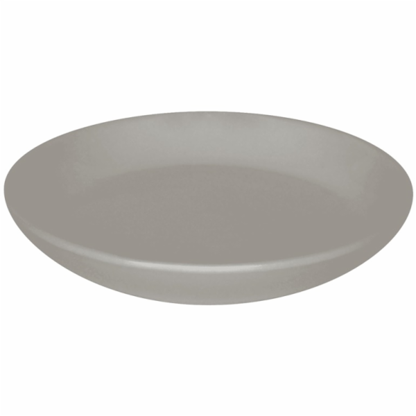 Keramický hrnec talíř DOMOLETTI TOSKANIA, O17 cm, stříbrná