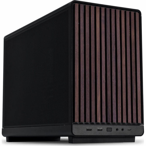 Lian Li A3-mATX Micro Tower Černá, Dřevo