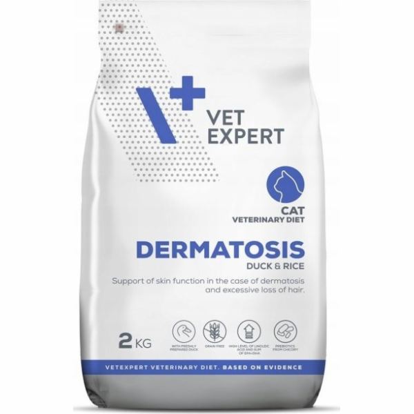 VETEXPERT Veterinary Diet Dermatosis Cat Duck & Rice – su...