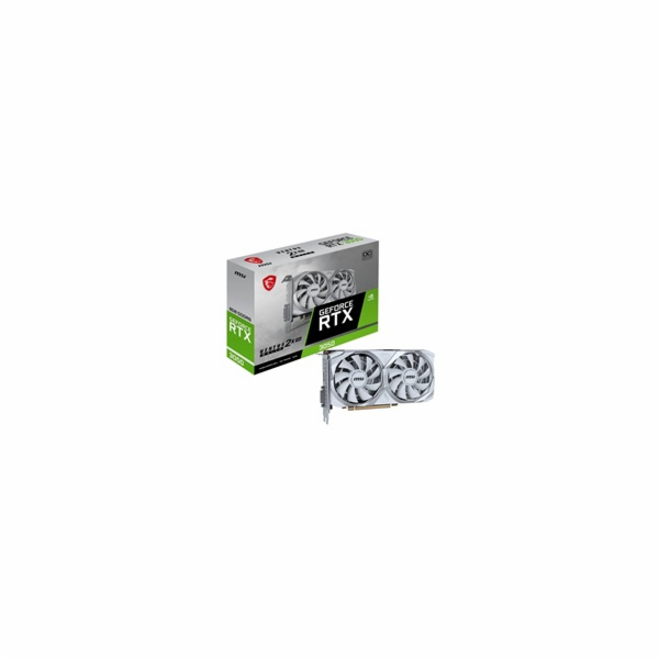 MSI GeForce RTX 3050 Ventus 2X XS WHITE 8G OC, grafická k...