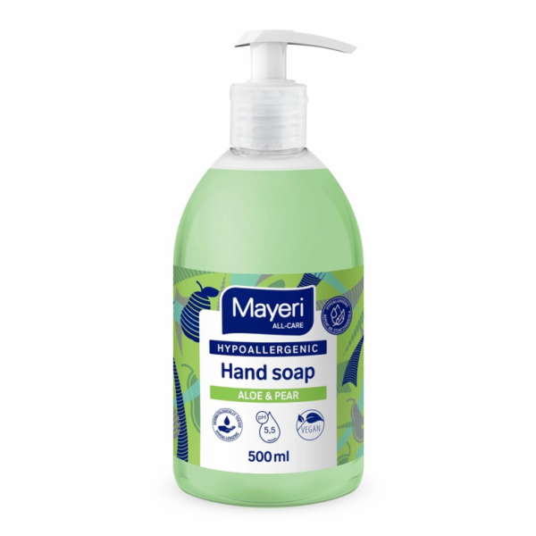 MAYERI Tekuté mýdlo Mayeri aloe/hruška, 500 ml