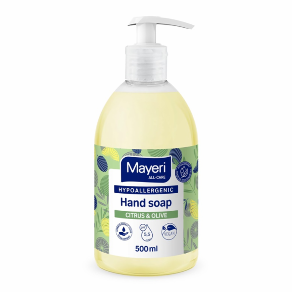 MAYERI Tekuté mýdlo Mayeri citrus/oliva, 500 ml