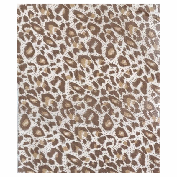 OKKO Souprava povlečení Okko Leopard hnědá 160x200 cm