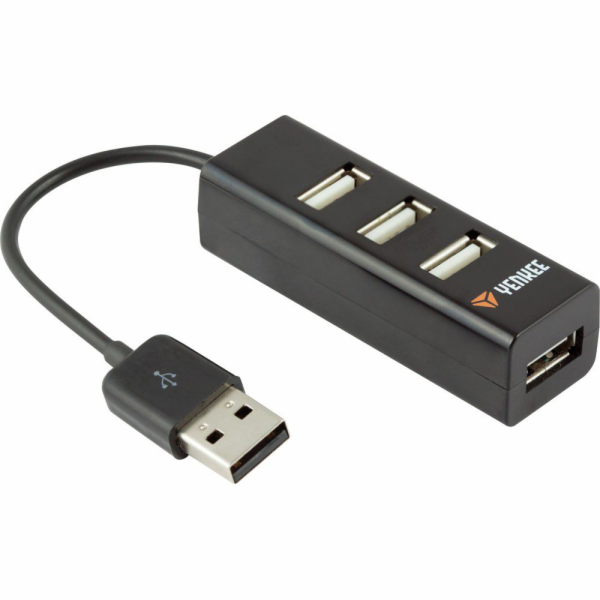 USB hub YENKEE YHB-4001BK