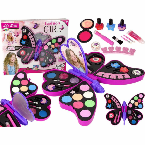 LeanToys Makeup Set Purple Butterfly Eyeshadow