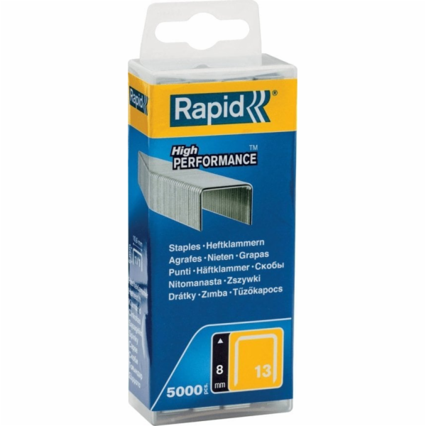 Sponky Rapid, typ 13; 10,6 x 8 mm; 5000 ks
