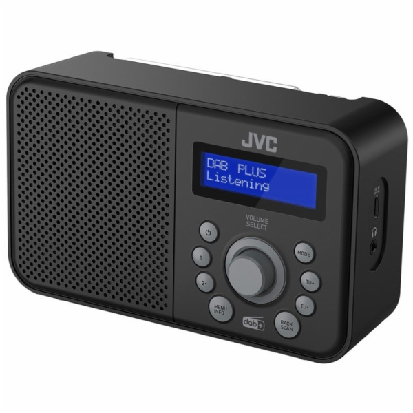 JVC Radiopřijímač DAB+ RA-E313B-DAB