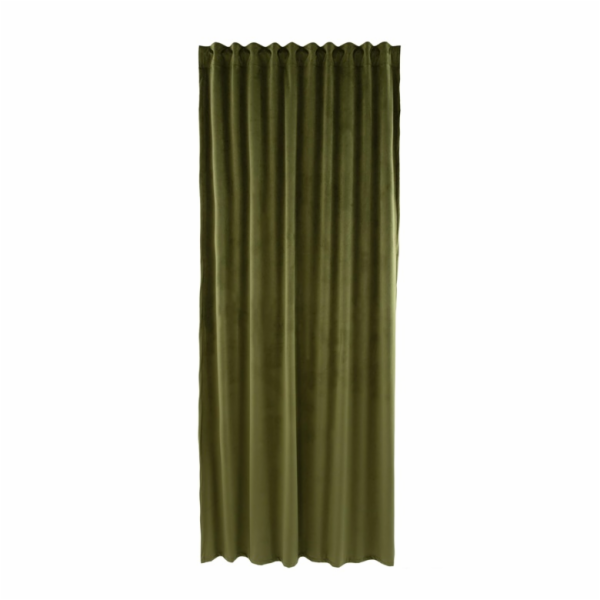 DOMOLETTI SAMETOVÉ ZÁVĚSY W537628/37 140X260 T. ZELENÁ