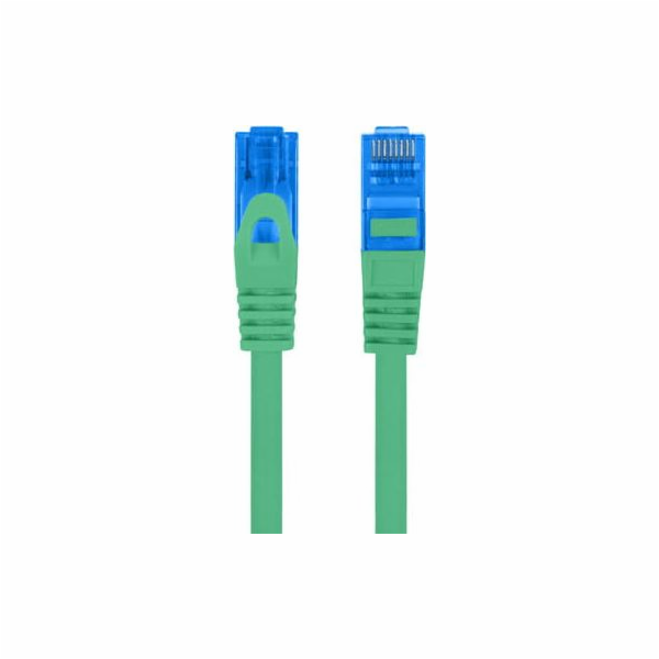 Lanberg PATCHCORD CAT.6A S/FTP LSZH CCA 15M ZELENÁ VLTOČK...