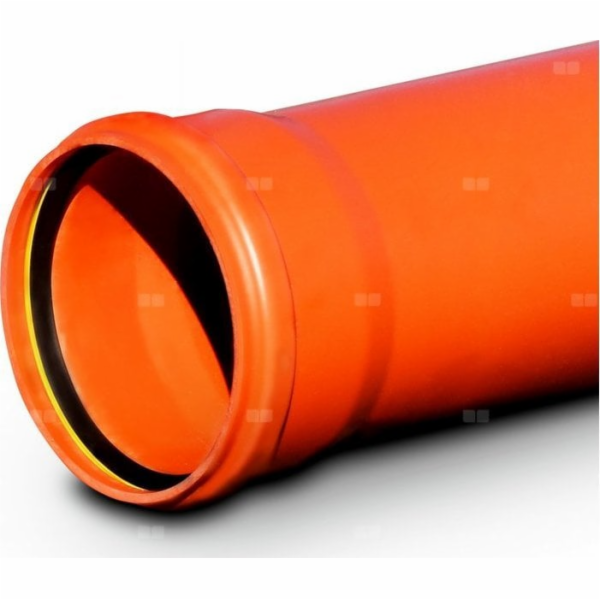 Magnaplast Vnější kanalizační trubka PVC-U 200/6000x5,9 K...