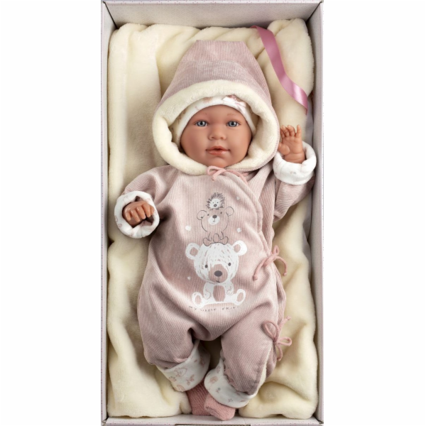 Llorens Llorens 17448 Baby panenka Lala 42 cm V tašce