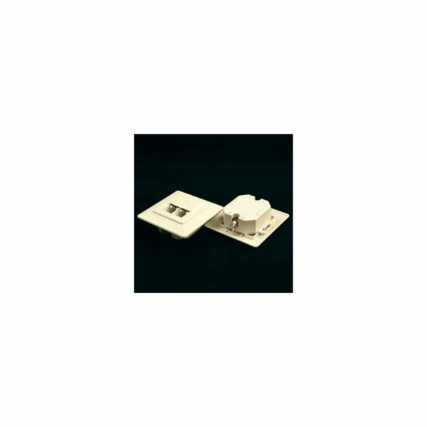 NETRACK 106-34 complete flush-mounted outlet 2xRJ45 8p8c ...