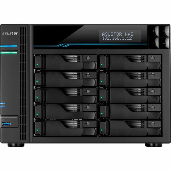 Asustor Lockerstor 10 AS6510T NAS Tower Intel Atom® C3538...