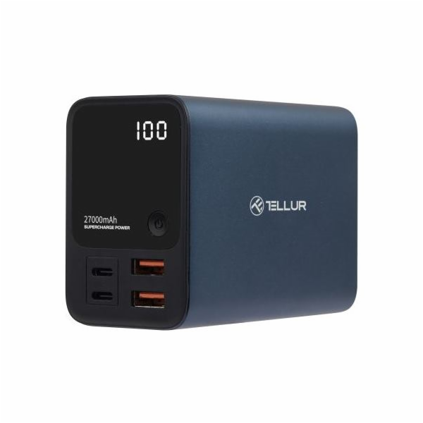 TELLUR PD903, 27000mAh Powerbank, 2xUSB, 2xC