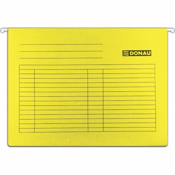 Donau Donau zavěšená složka 5 ks, A4, Yellow 7410905-11