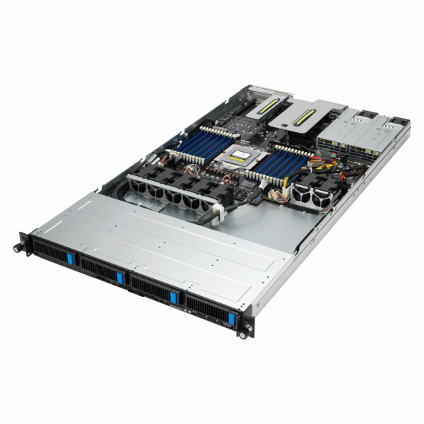 ASUS 1U server SP5 24x DDR5 4800 4x 3.5 NVMe/SATA, 3x PCI...