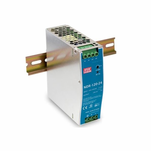 MEAN WELL NDR-120-48 Spínaný zdroj na DIN lištu, 120W, 48V