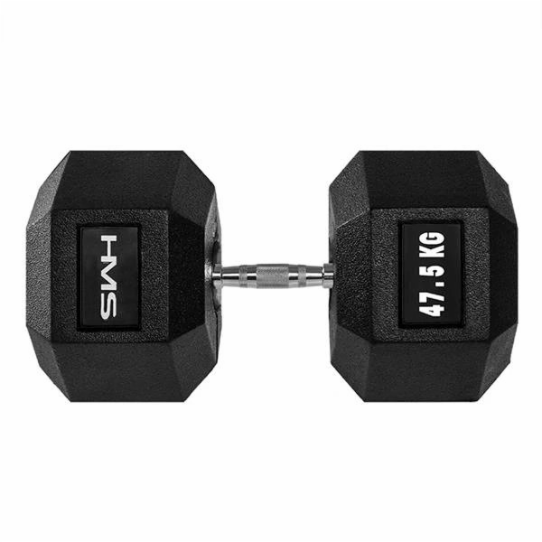Dumbbell 47.5 kg HMS HEX-PRO 47.5