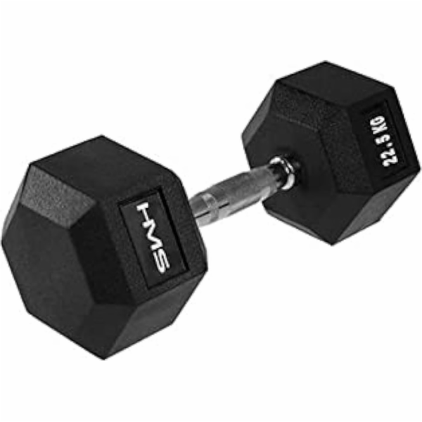 Dumbbell 22.5 kg HMS HEX-PRO 22.5