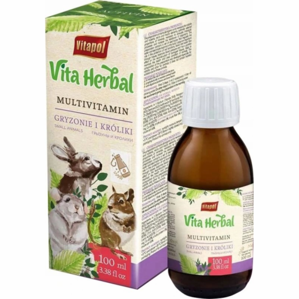 Vitapol Vita Herbal pro hlodavce a králíky, Multivitamin ...