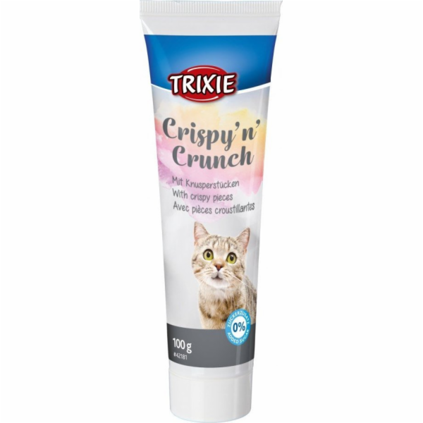 Trixie Crispy n Crunch, pasta, pro kočky, s rybami, 100g