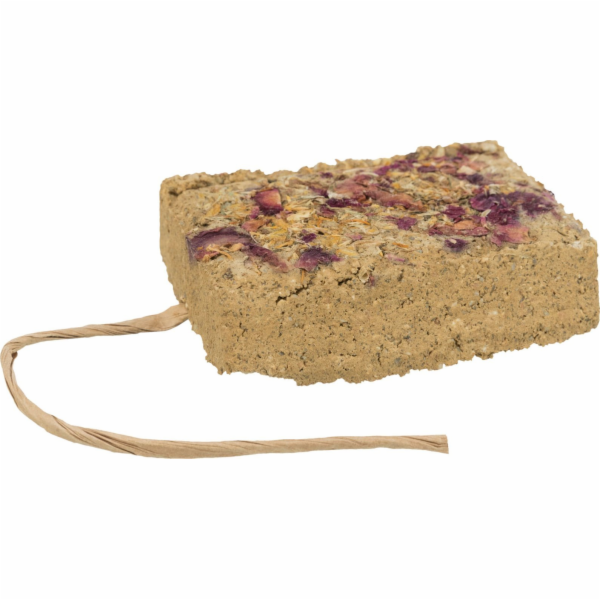 Trixie Clay kámen s květinami, přírodní jíl, 100g